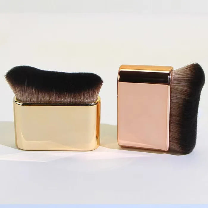 Wavy Makeup Brush Soft Bristles Multifunctional Foundation Powder Brush Body Cosmetic Tool