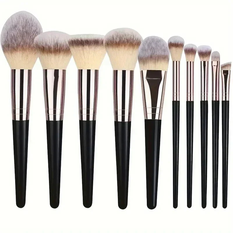 10-20PCS Makeup Brush Set Foundation Concealer Powder Eyeshadow Blush Brush Kabuki Blending Cosmetic Beauty Tool for Face