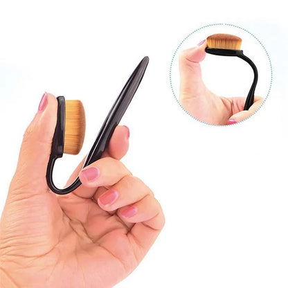 1/2/5/10PCS Large Foundation Brush Toothbrush Shape Makeup Make Up Tool Get Fast Even Application of Creams and Powders Cosmetic