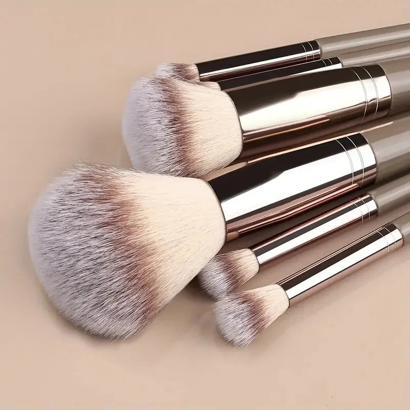 10-20PCS Makeup Brush Set Foundation Concealer Powder Eyeshadow Blush Brush Kabuki Blending Cosmetic Beauty Tool for Face