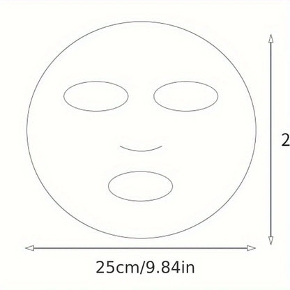 100 Clear Mask Sheets - Skincare Essentials for a Glowing Complexion - Disposable Hydrating Mask Facial Treatment Tool