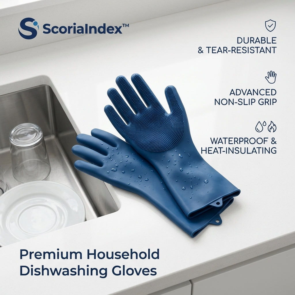 ScoriaIndex™ Silt-Fissure Magnetic Silicone Gauntlets (Pack of 1 Architectural Pair)